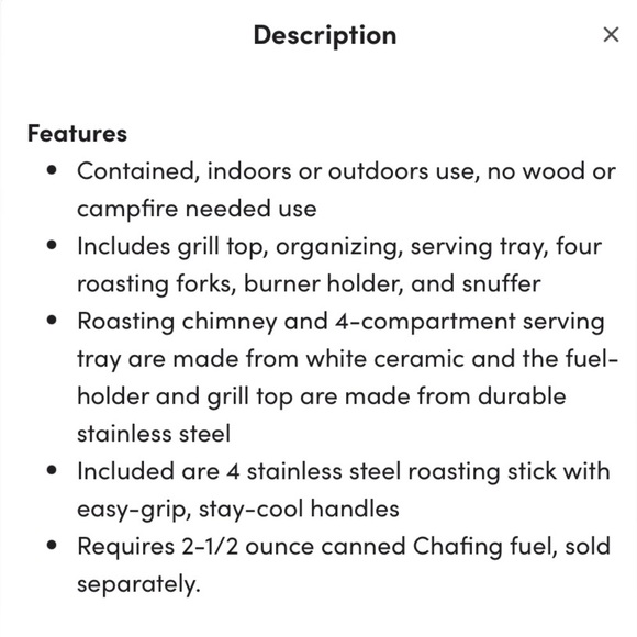 CHICAGO METALLIC Ceramic Smores Maker in White - Picture 13 of 13